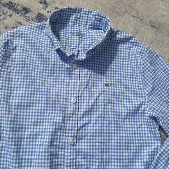 Vineyard Vines Big Boy’s Gingham Performance Short Large Size 16 - Picture 2 of 8